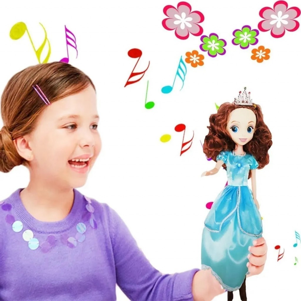 Princesa Sofía Muñeca Juguete Musical Grande DJ3607