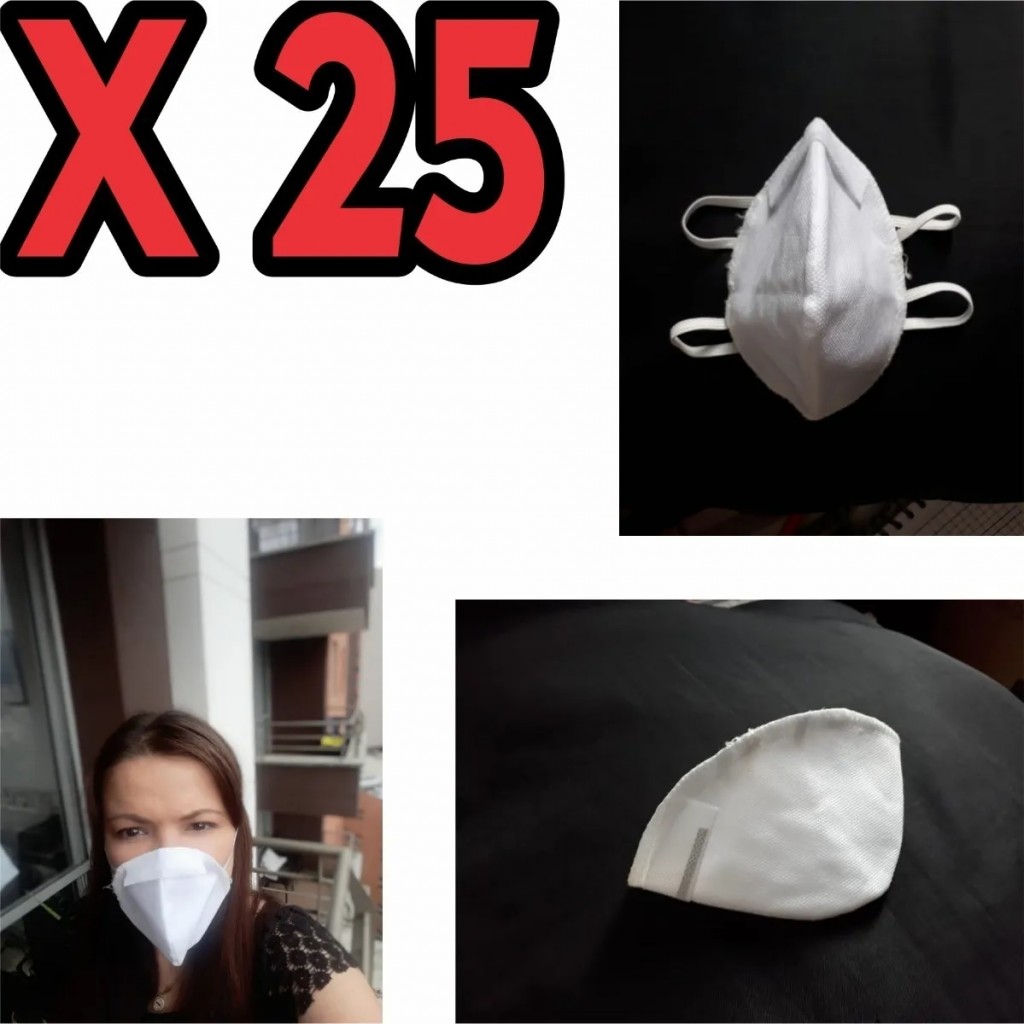 Tapabocas Industrial Mascarilla Protección Antivirus DJ0098