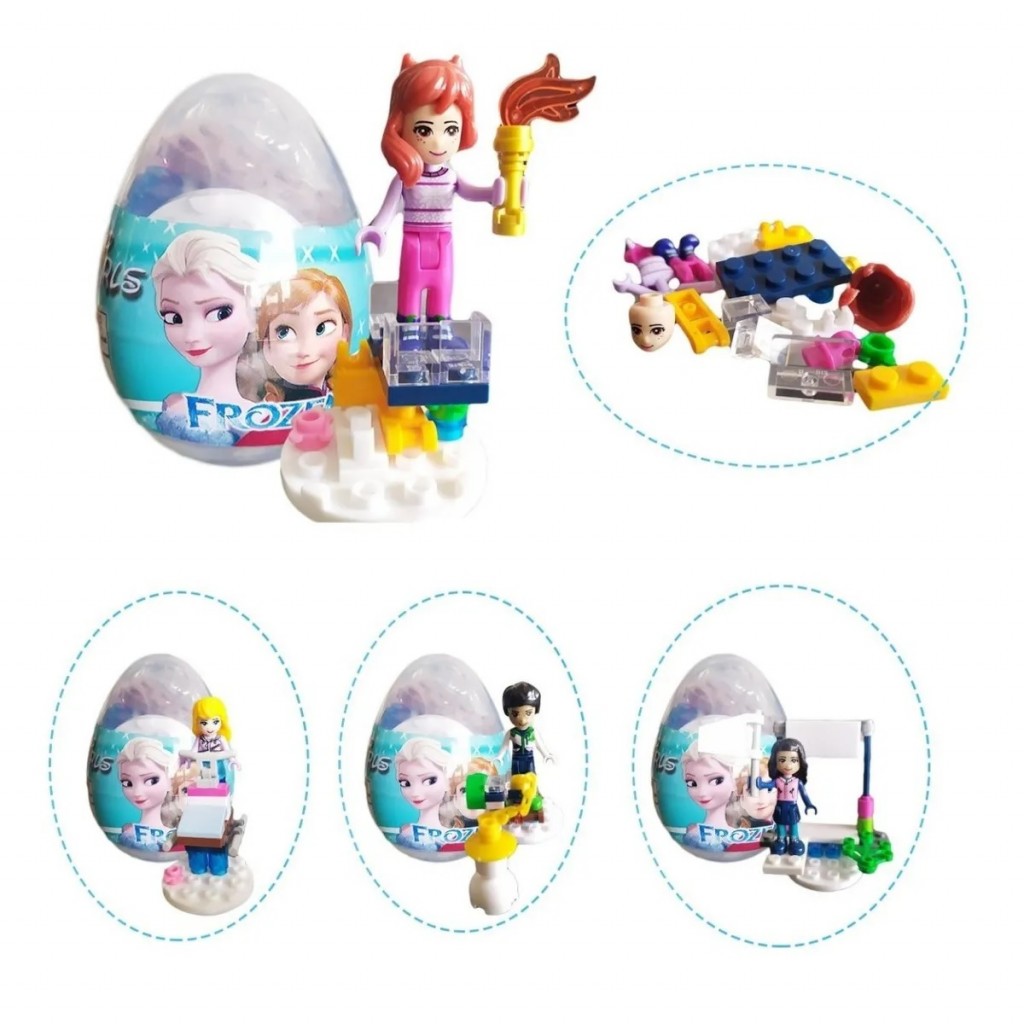 Frozen Armable Juguete Didáctico Niña Juguetería Coleccion