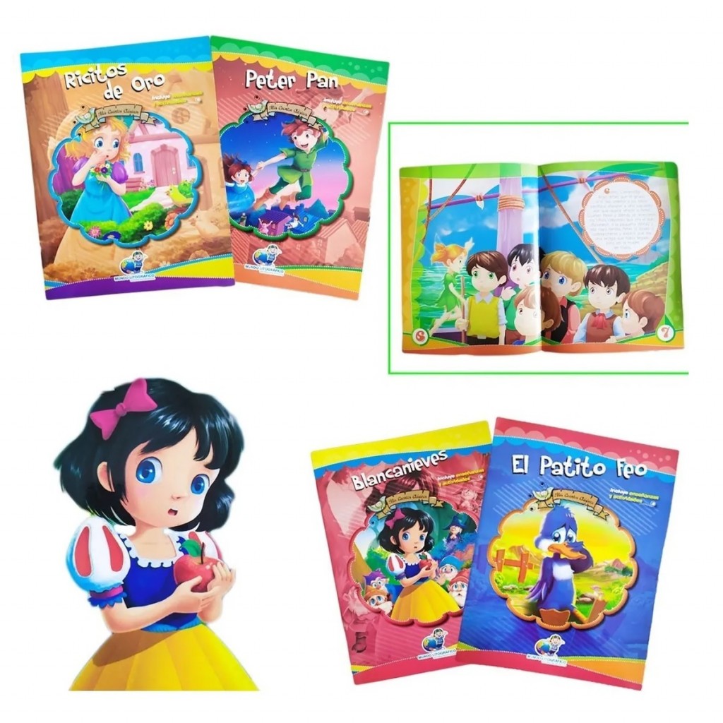 Libros Infantiles Cuentos Guardería Escolar X24 Didácticos DJ101020203