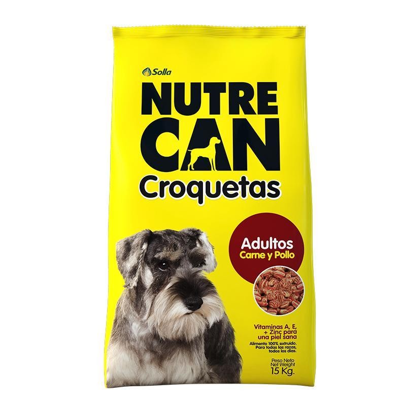 NUTRECAN CROQUETAS ADULTOS BOLSA X 15 KG