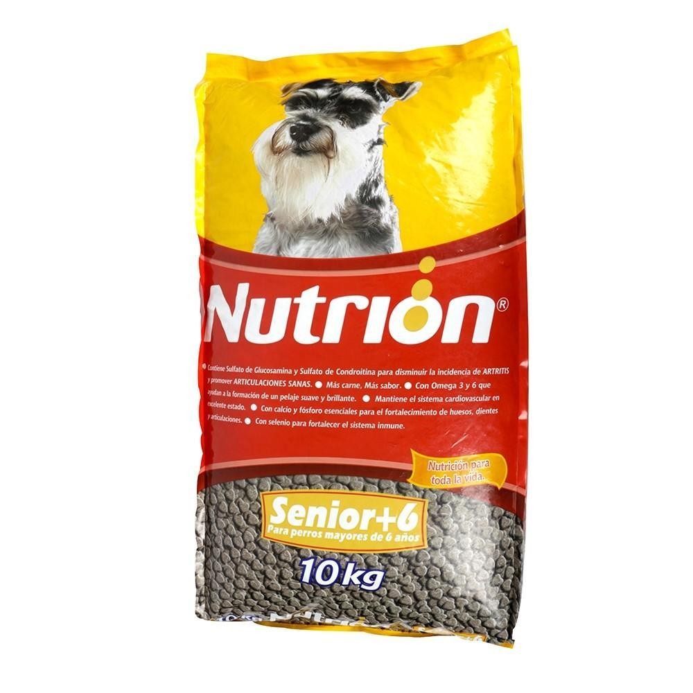 NUTRION SENIOR +6 X 10 KGS (DESCUENTO 5% OFF)