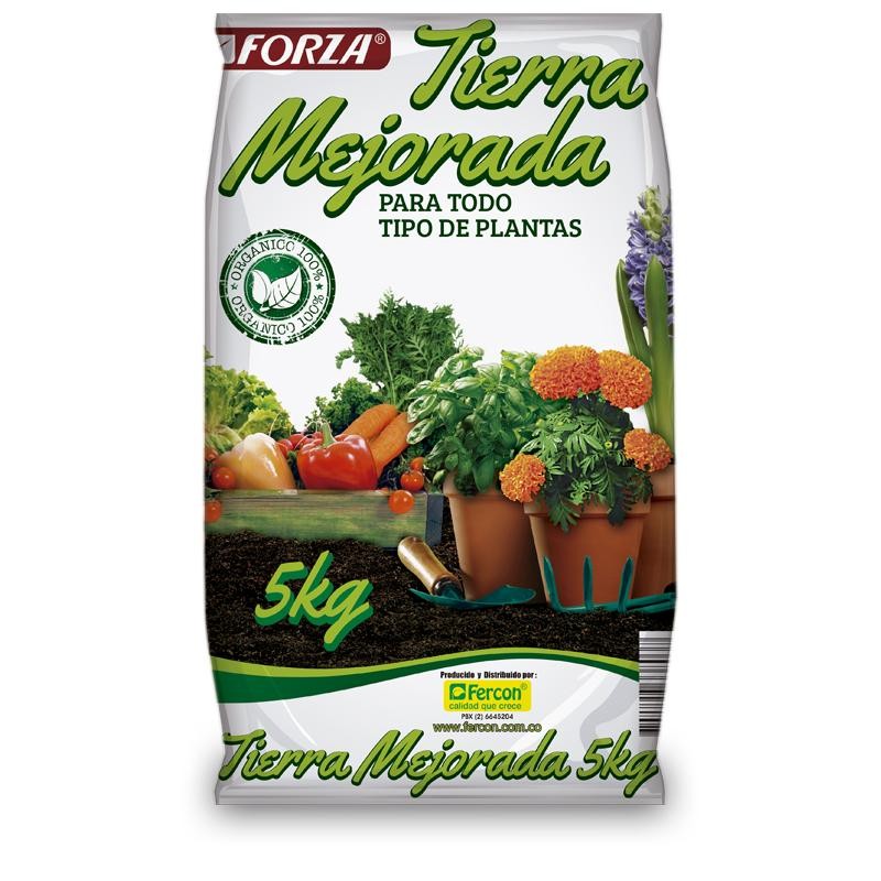TIERRA MEJORADA SUSTRATO SIEMBRA X 5 KL