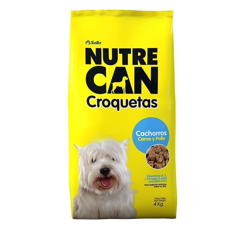 NUTRECAN CROQUETAS CACHORROS X 4 KG