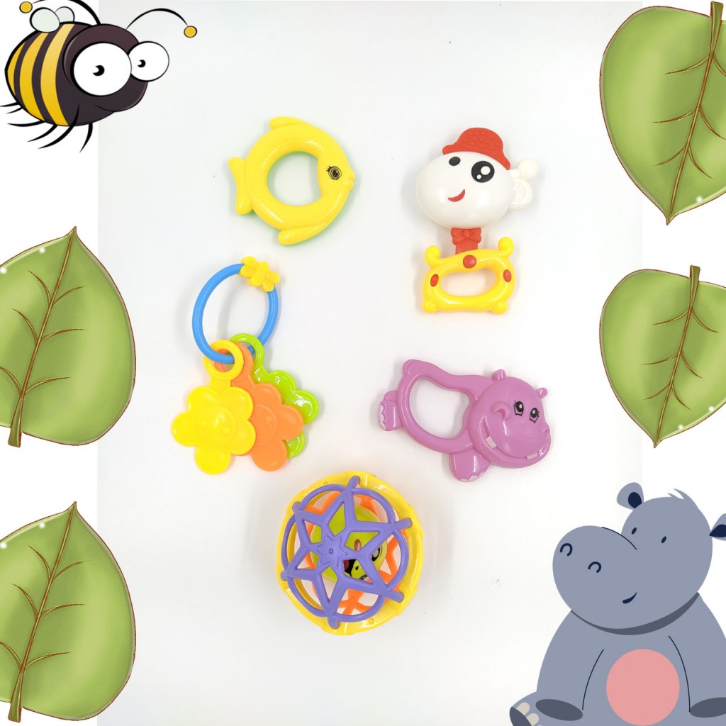 Sonajero Juguete Bebes Niños Estimulante Sonido Juguetería