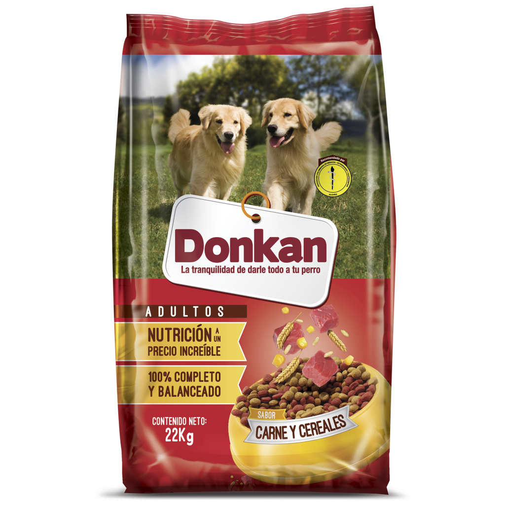 DONKAN CARNE Y CEREALES X 22 KG REF M512