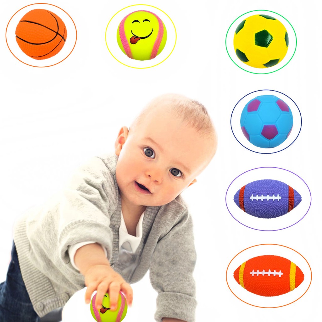 Pelotas Chillonas Para Bebes Juego Juguetes Juguetria Didactico