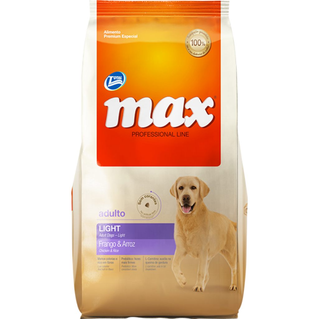 MAX LIGHT FRANGO Y ARROZ X 15 KG