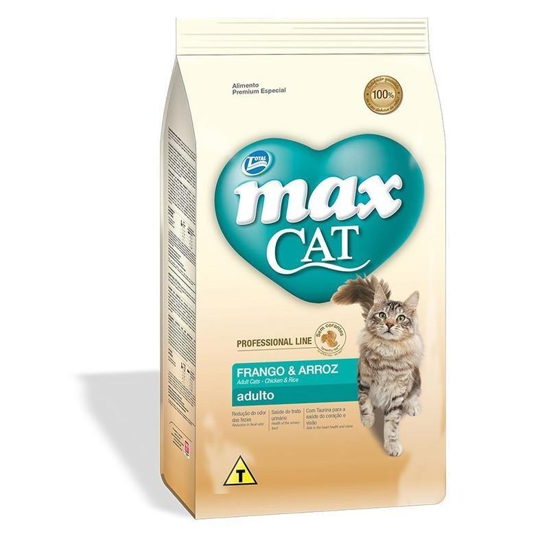 MAX CAT ADULTO PL POLLO Y ARROZ X 1 KG