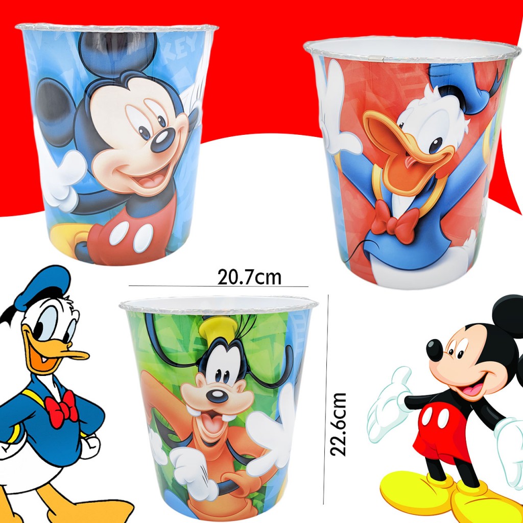Balde Decorativo Niños Juegos Juguetes Hogar Vengadores MIcky Mouse