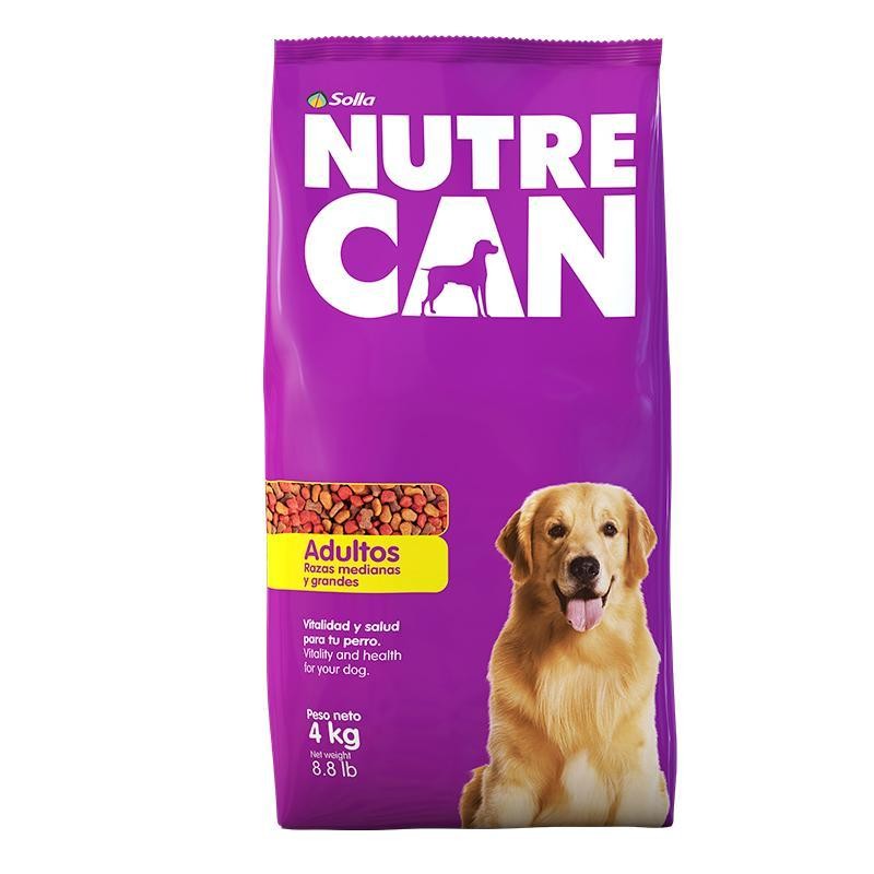 NUTRECAN ADULTOS RM Y RG X 4 KGS