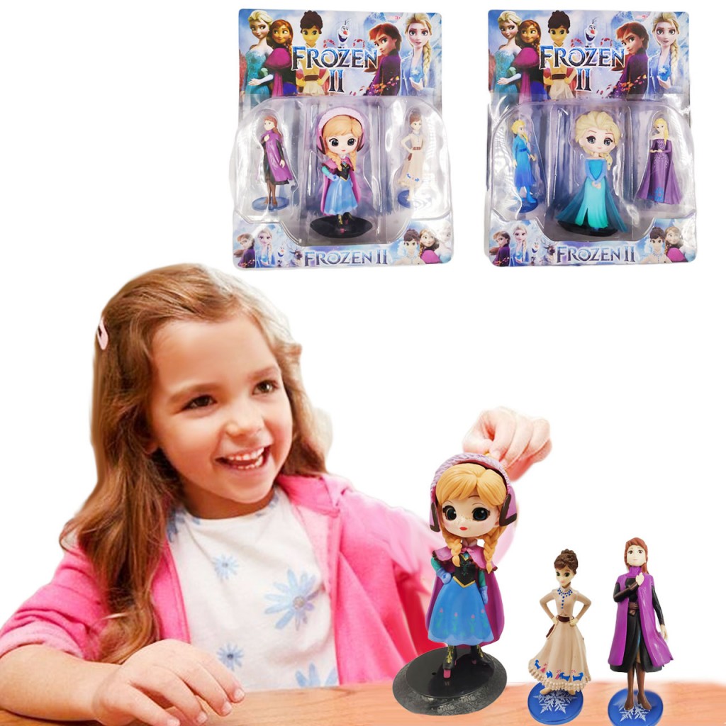 Frozen Elsa Ana Muñecas Hermosas Juego Jugueteria Niñas