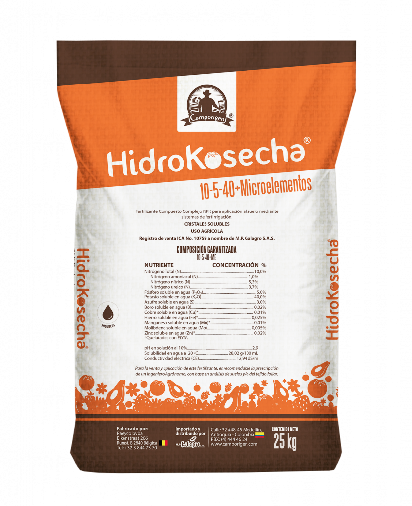 HIDROKOSECHA 10-5-40 X 25 KG