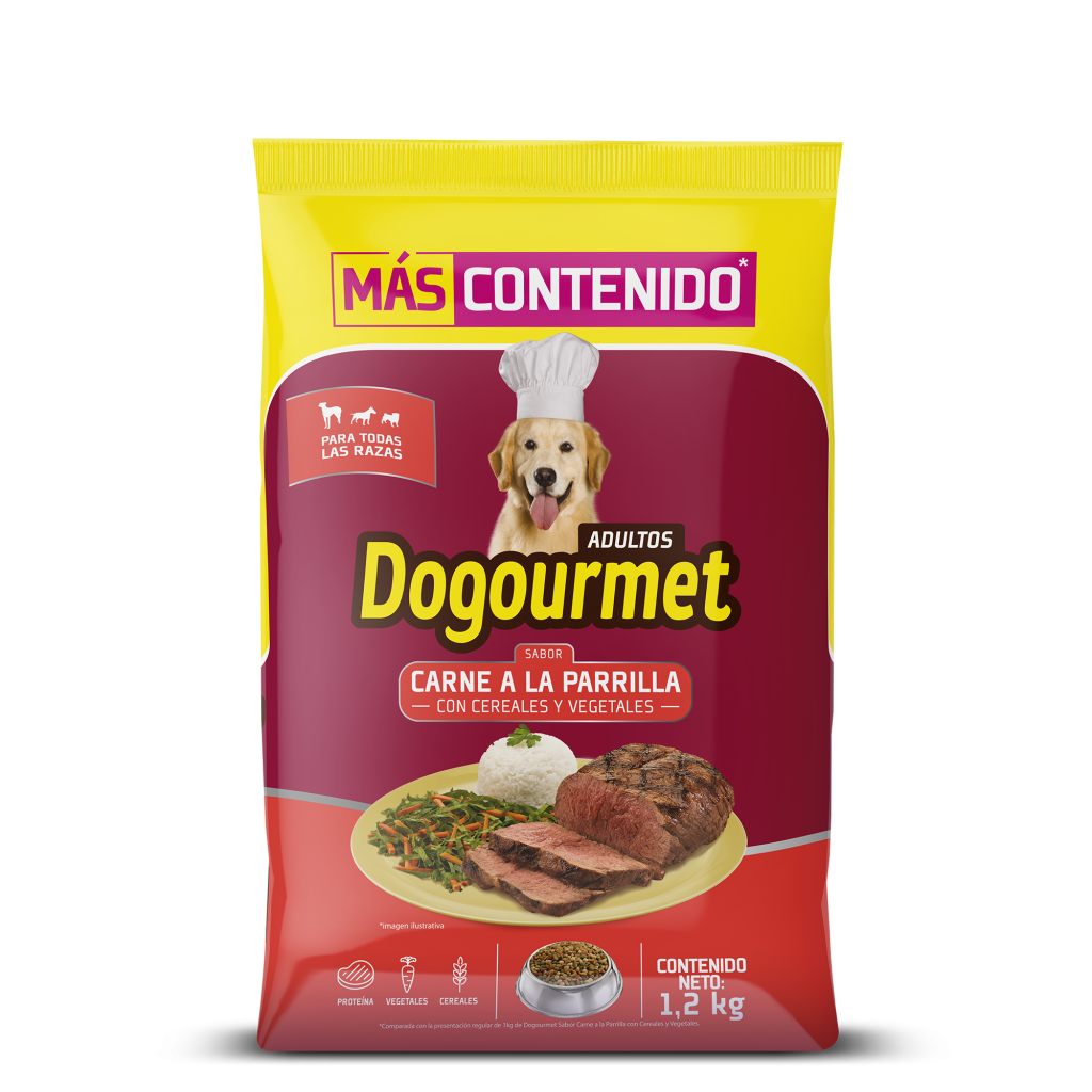 DOGOURMET CARNE PARRILLA ADULTO X 4 KG