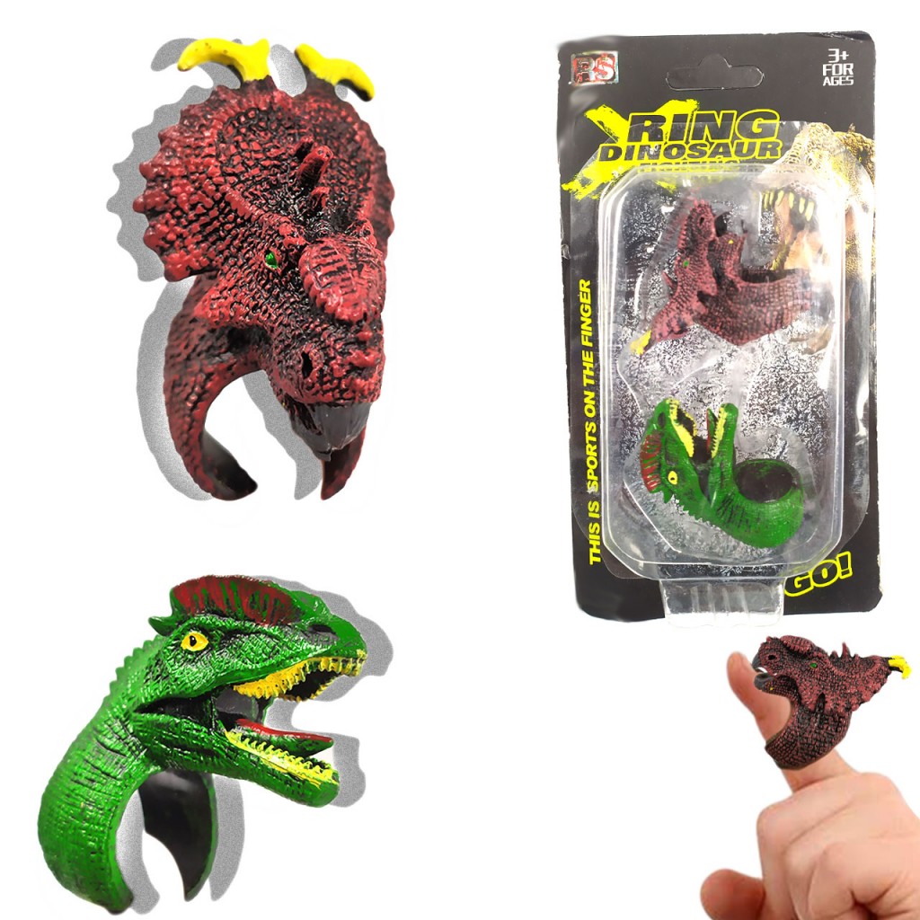 Anillo De Dinosaurio Juego Jugueteria Didáctico