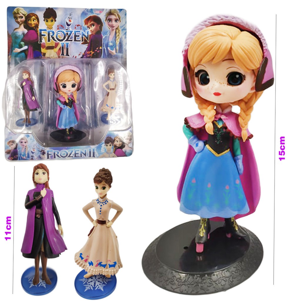 Frozen Elsa Ana Muñecas Hermosas Juego Jugueteria Niñas