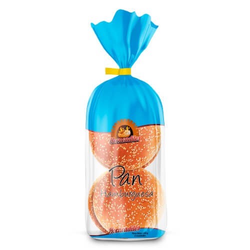 PAN HAMBURGUESA HORNEADITOS 4 UND 320 G