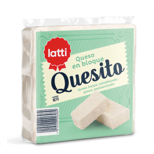 QUESITO CUADRADO LATTI 200 GRS