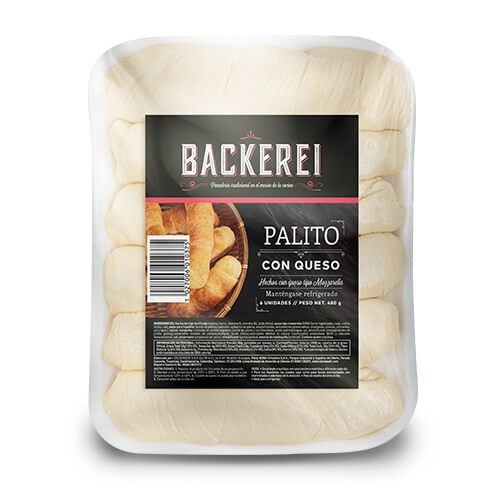 PALO DE QUESO MOZZARELLA BACKEREI 480 GRS