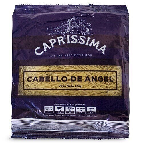 CABELLO DE ÁNGEL CAPRÍSSIMA 250 GRS