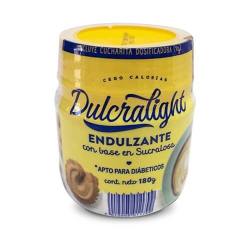 ENDULZANTE FRASCO DULCRALIGHT 180 GRS