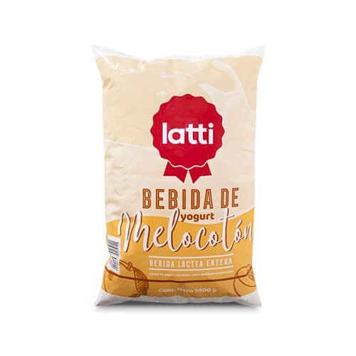 BEBIDA LÁCTEA SABOR MELOCOTÓN LATTI 1000 ML
