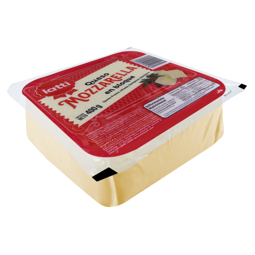 QUESO MOZZARELLA BLOQUE LATTI 400 G