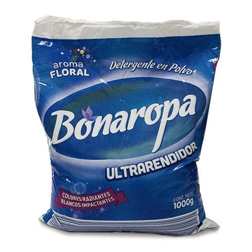 DETERGENTE EN POLVO ULTRA RENDIDOR BONAROPA 1000 G