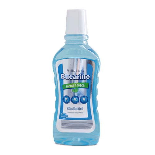 ENJUAGUE BUCAL CERO ALCOHOL BUCARINE 500 ML