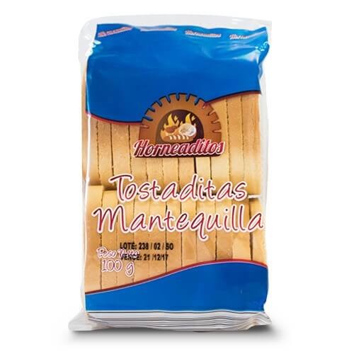 TOSTADA MANTEQUILLA HORNEADITOS 100 G