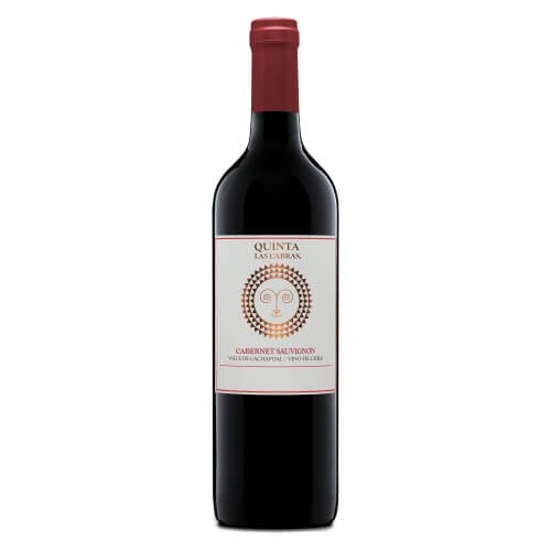 VINO TINTO CABERNET SAUVIGNON QUINTA LAS CABRAS 750 ML