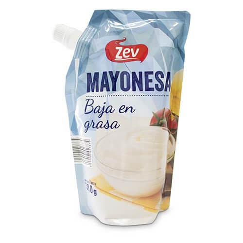 MAYONESA BAJA EN GRASA ZEV 500 G