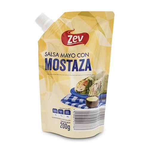 MAYONESA CON MOSTAZA ZEV 200 G