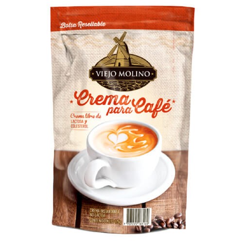 CREMA PARA CAFÉ EN DOYPACK VIEJO MOLINO 175 G