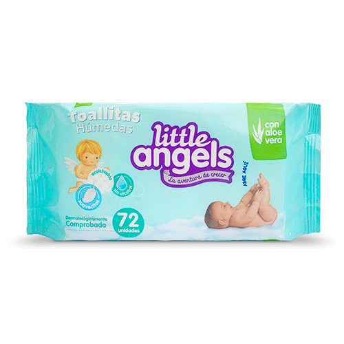 TOALLAS HÚMEDAS LITTLE ANGELS 10 UND