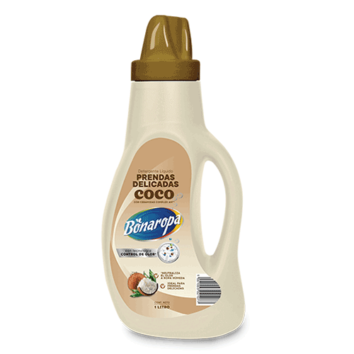 DETERGENTE LÍQUIDO PARA ROPA DELICADA BONAROPA 1000 ML