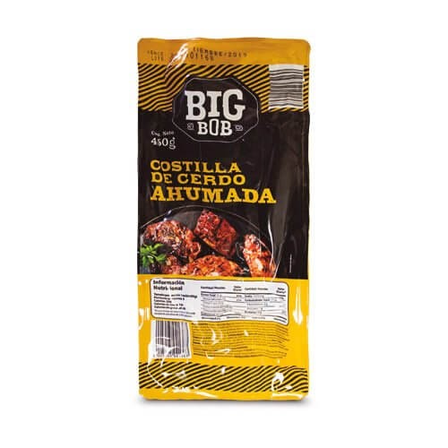 COSTILLA DE CERDO AHUMADA BIG BOB 450 G