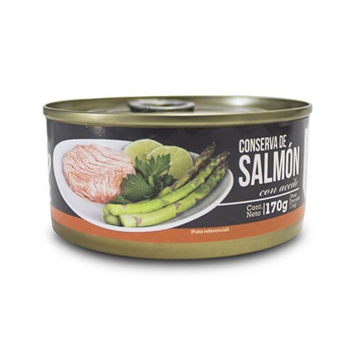 SALMÓN EN ACEITE CARLO FORTE 170 G