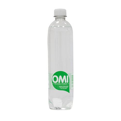 AGUA CON GAS OMI 600 ML
