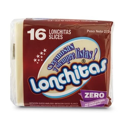 IMITACIÓN QUESO EN LONCHAS SABOR MOZZARELLA 272 G