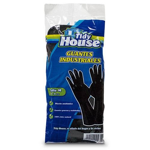 GUANTE SEMI INDUSTRIAL NEGRO TIDY HOUSE TALLA M