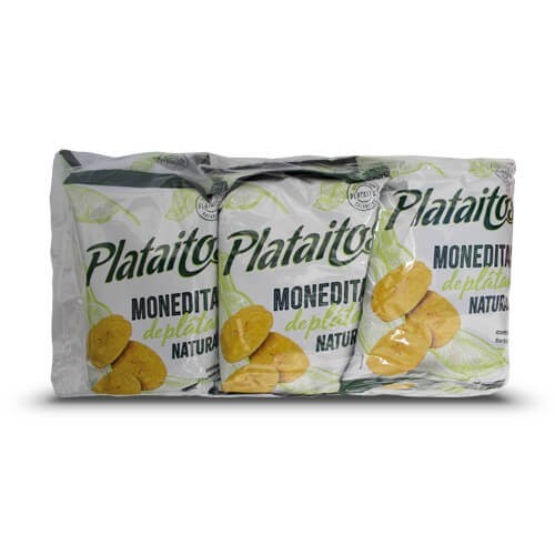 MONEDITAS DE PLÁTANO PLATAITOS 6 UND - 60 G