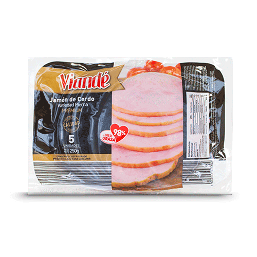 JAMON PERNIL CERDO PREMIUM VIANDÉ 250 G