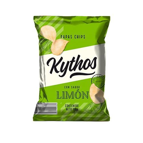 PAPAS FRITAS SABOR LIMON KYTHOS 115 G