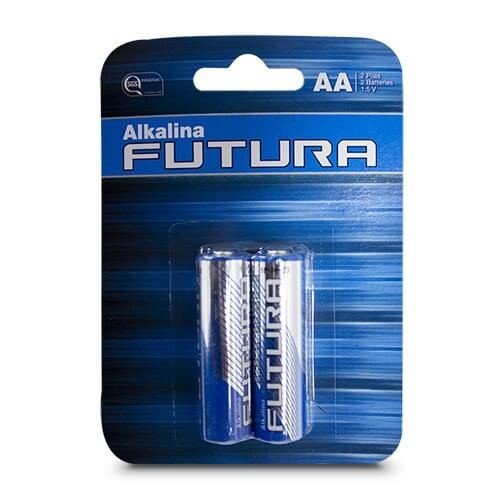 BATERIA ALCALINA AA FUTURA 2 UND