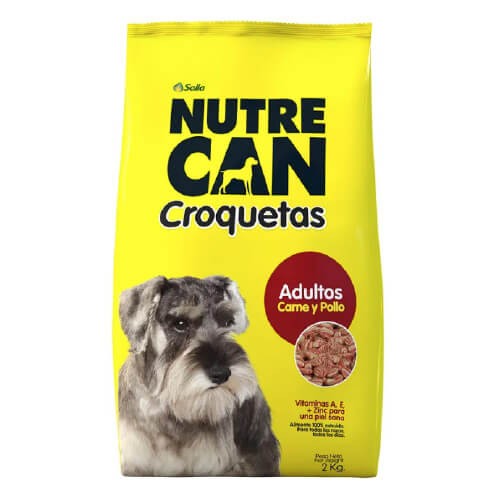 ALMENTO PARA PERROS ADULTOS NUTRECAN 2000 G