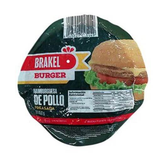 HAMBURGUESA DE POLLO BRAKEL 450 G