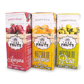 NÉCTARES SABORES SURTIDOS TREE FRUTS 6 UND - 200 ML