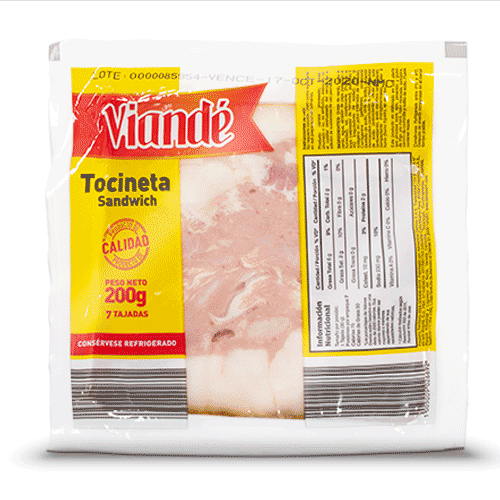 TOCINETA TIPO SANDWICH VIANDÉ 200 G