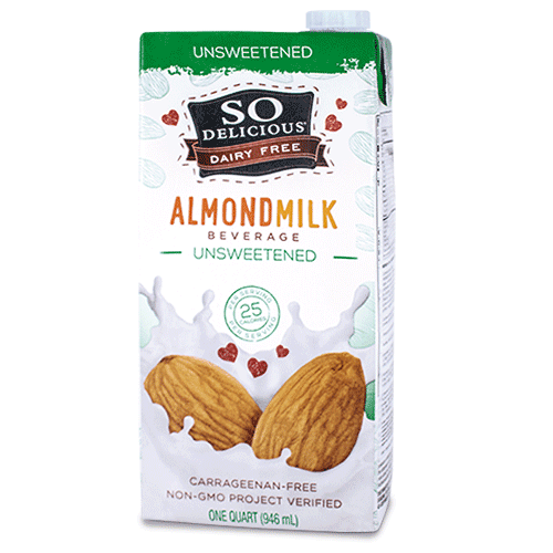 BEBIDA DE ALMENDRAS SIN AZÚCAR SO DELICIOUS 946 ML